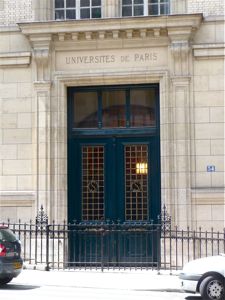 sorbonne door