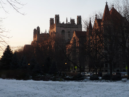 The towers of campus