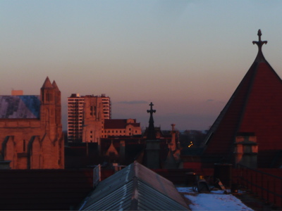 Roofs and crosses